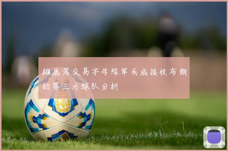 雄鹿若交易字母绿军或成接收布朗的第三方球队分析